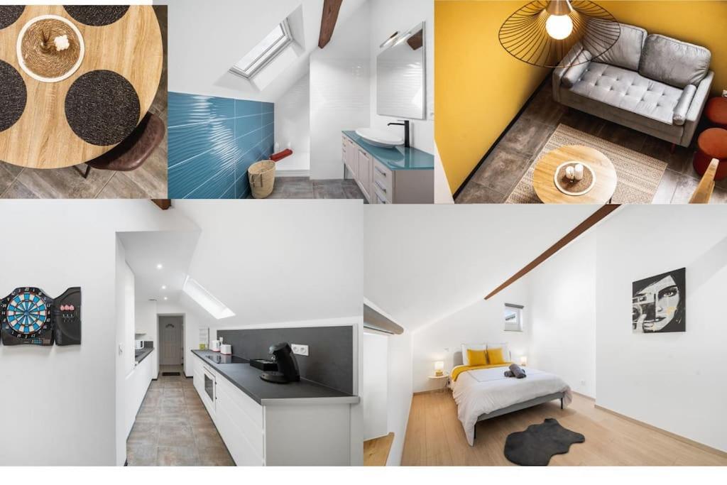 Apartament Le Duplex Moutarde Chalon-sur-Saône Zewnętrze zdjęcie